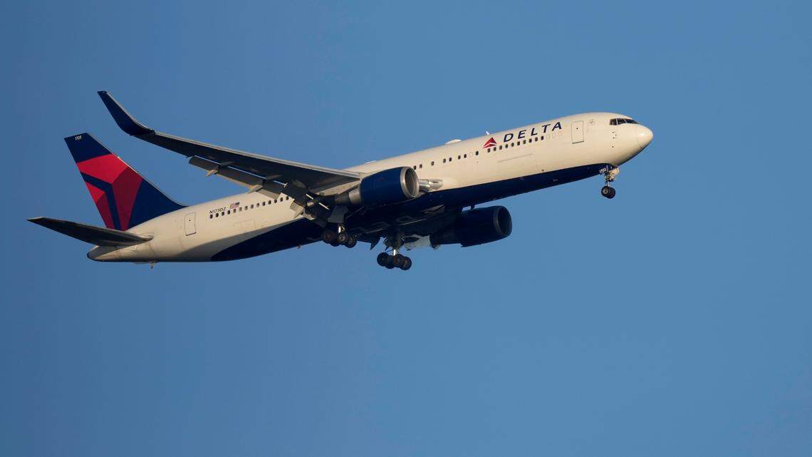 A Delta Air Lines flight from Orlando to Salt Lake City encountered turbulence that injured three passengers, officials said.