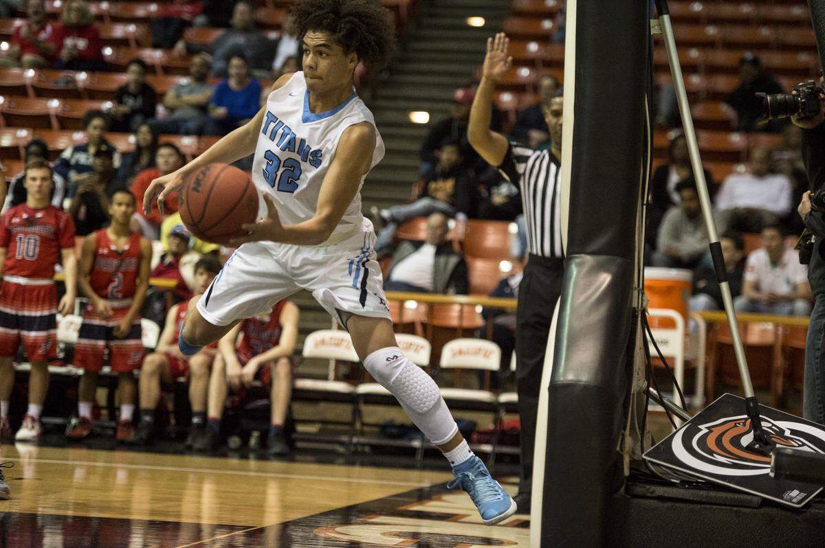 Levelle Bailey also plays basketball at Burbank. He played quarterback and linebacker for the Titans, but will focus defense at Fresno State.