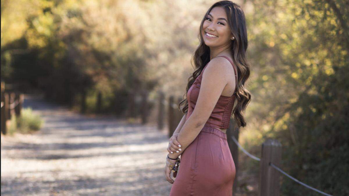 Madyson Noguchi is the Vista Del Lago High School class president and a cheerleader.
