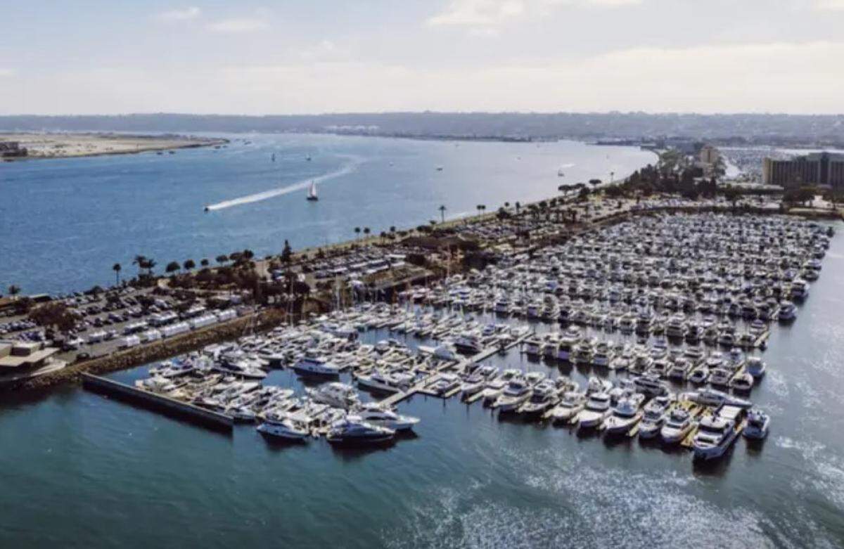 The San Diego International Boat Show was ranked No. 10 on the USA Today list. It was favored for its array of food, entertainment, and drink offerings.
