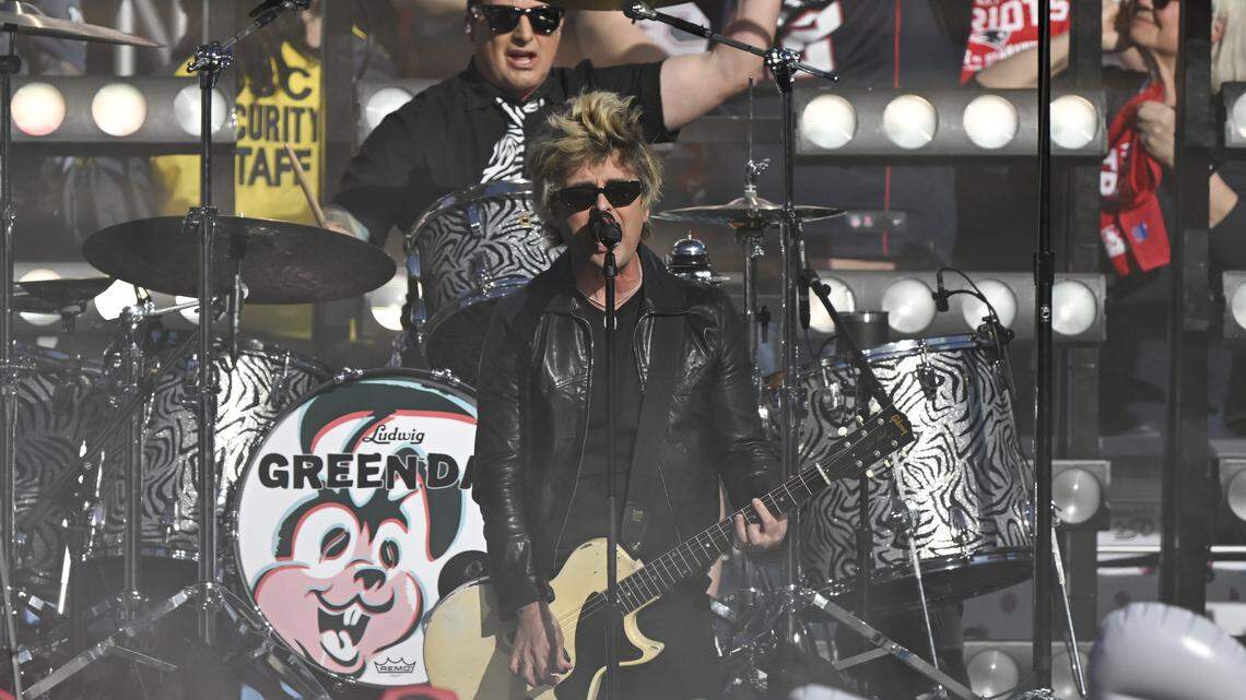 Green Day omits MAGA line in ‘American Idiot’ during Super Bowl pregame show