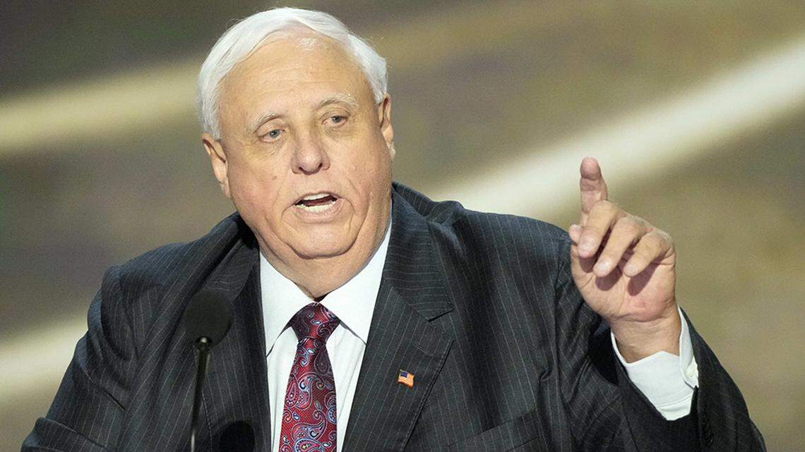 West Virginia Gov. Jim Justice, shown July 16, easily won his U.S. Senate race, replacing retiring Sen. Joe Machin on Tuesday. Justice’s victory helped the Republicans flip control of the Senate.