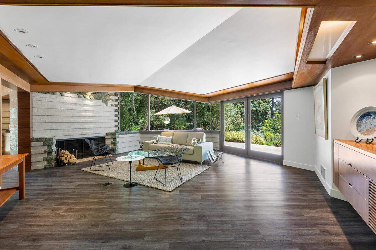 The mid-century modern home in La Canada, California, is for sale for $2.975 million.