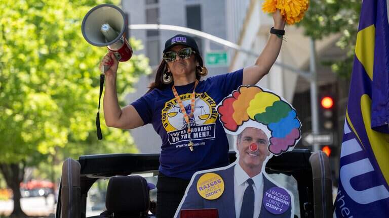 State workers critique Gavin Newsom’s return-to-work order with protest caravan