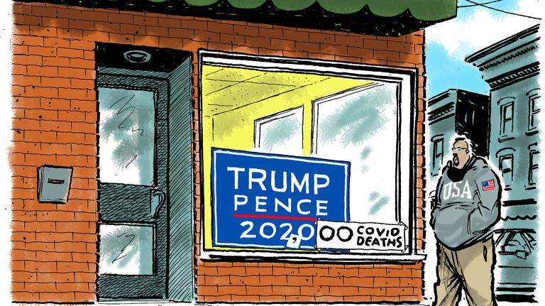 Jack Ohman cartoon: Up for the count...