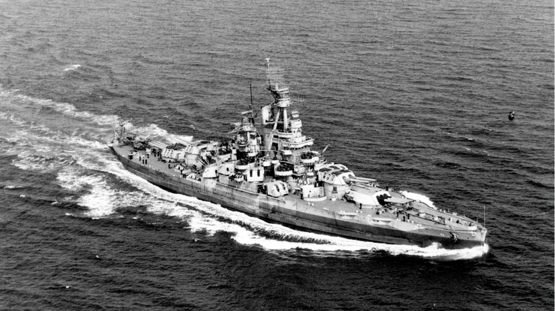 The USS Nevada was found with marine robot technology 65 nautical miles southeast of Pearl Harbor, according to a press release issued Monday.