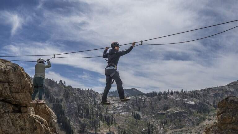 The Bee climbed a Tahoe cliff face, fear of heights and all. Here’s how it went