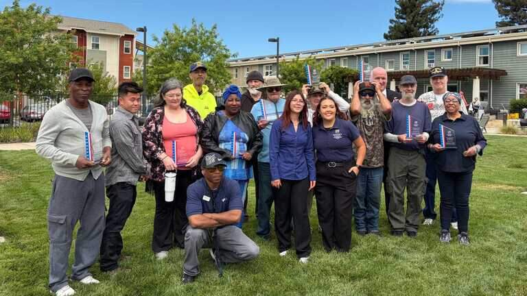 Sacramento area’s first supportive housing for veterans celebrates 10th anniversary