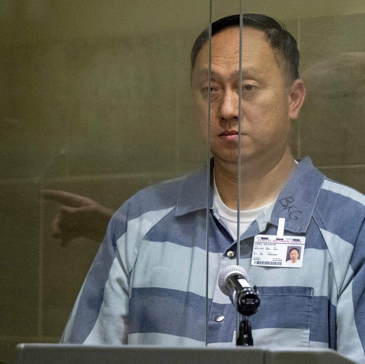 Kenneth Chee did not enter a plea and was denied bail during his arraignment in Yolo Superior Court in Woodland on Thursday, April 23, 2026, for his role in the Esparto fireworks explosion.