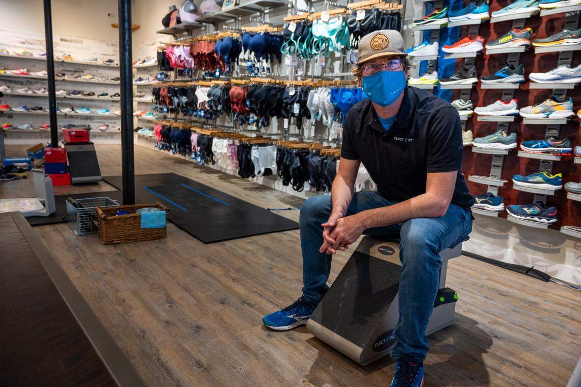 Ben Cooke, who manages the Fleet Feet sporting-goods stores in the Sacramento area, said they’ve had a difficult time finding employees to staff their stores during the coronavirus pandemic.