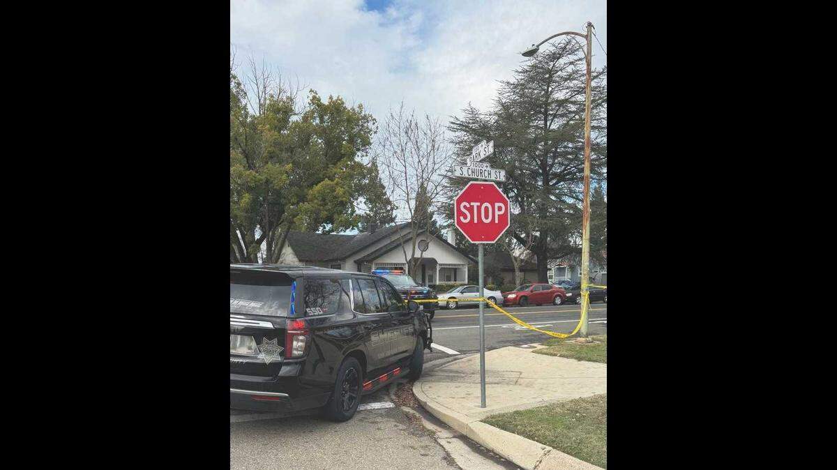 Lodi police and San Joaquin County deputies closed city streets in Lodi on Thursday as they continued a search for explosive devices at a residence.