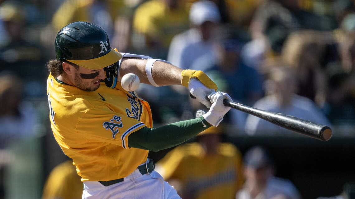 A’s All-Star shortstop Jacob Wilson begins rehab assignment. When could he return?