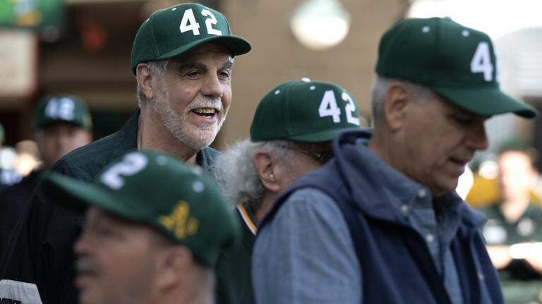 Photos: Athletics get a win over Rangers on Jackie Robinson Day