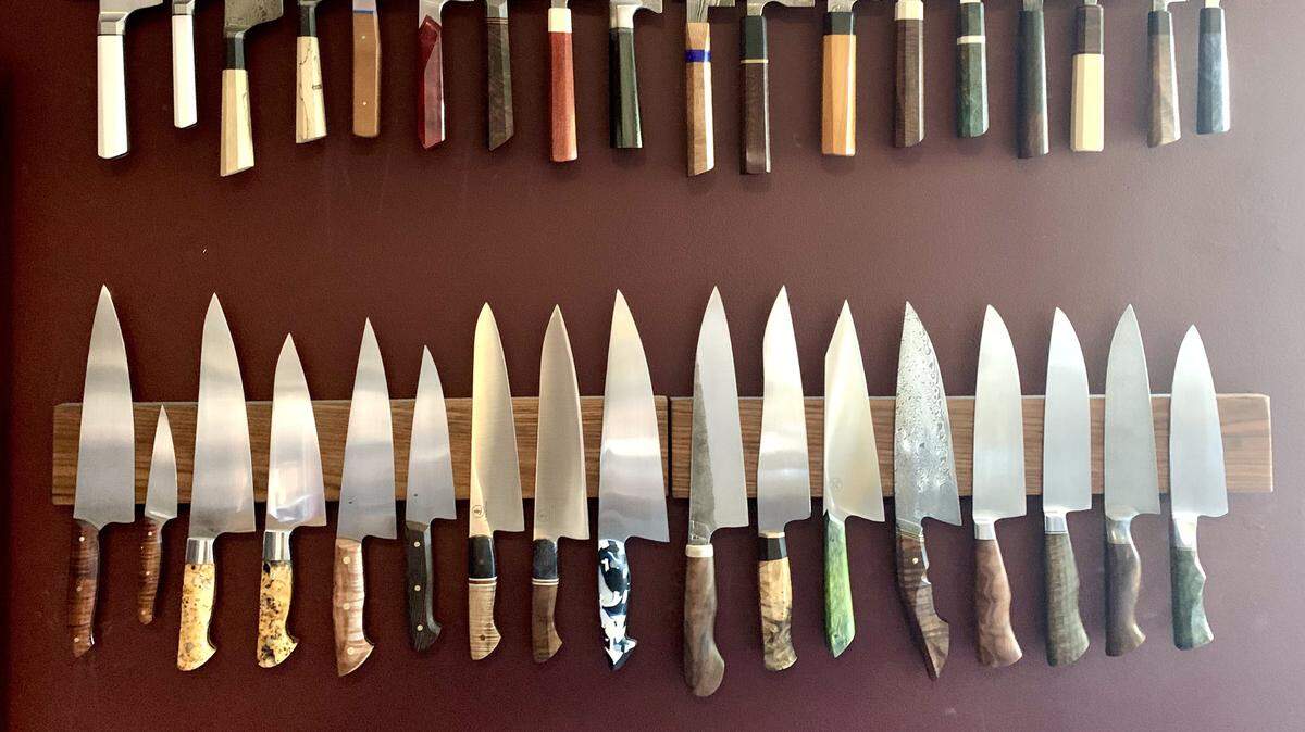 Crocker Cutlery sells knives , cutting boards and vintage dinnerware, while also importing and selling rare knives online to collectors around the world.