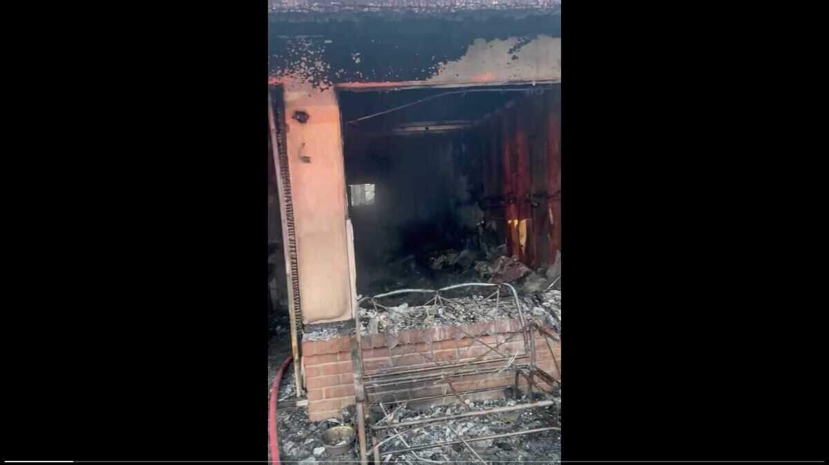 Sacramento Metro Fire responded to a house fire in Rio Linda Saturday, Dec. 24, 2022. One victim died from their injuries.