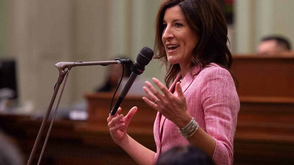 New California Assemblywoman Cottie Petrie-Norris, D-Laguna Beach, address the Assembly at the state Capitol on Monday, Dec. 3, 2018 in Sacramento. Norris and the rest of the Legislature was sworn in to start the two-year session.