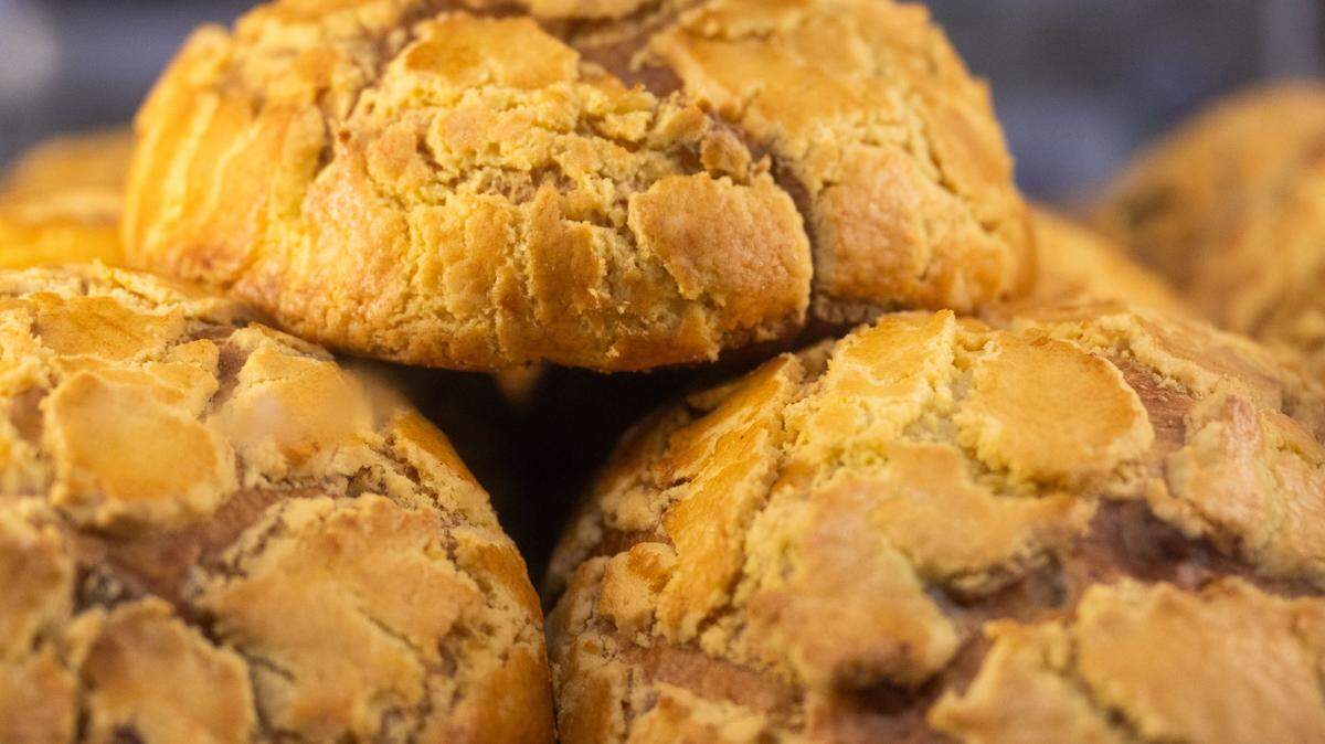 Pastries, also known as pan dulce, are ready for purchase at La Esperanza Bakery on Franklin Boulevard in Sacramento on Tuesday, Feb. 13, 2024. They range in price from 80 cents to $3.25.
