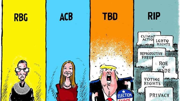 McClatchy editorial cartoons for the week of Oct. 12, 2020