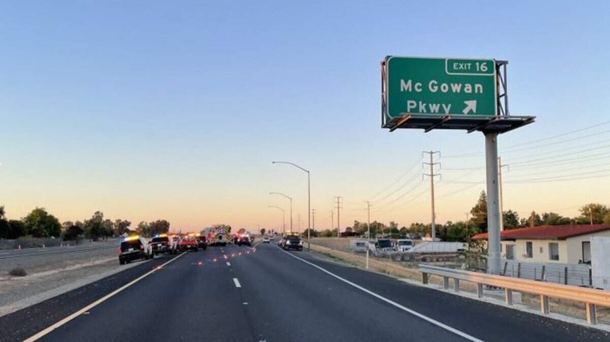The California Highway Patrol closed the southbound lanes of Highway 70 near Yuba City for over an hour following a fatal crash Monday morning.