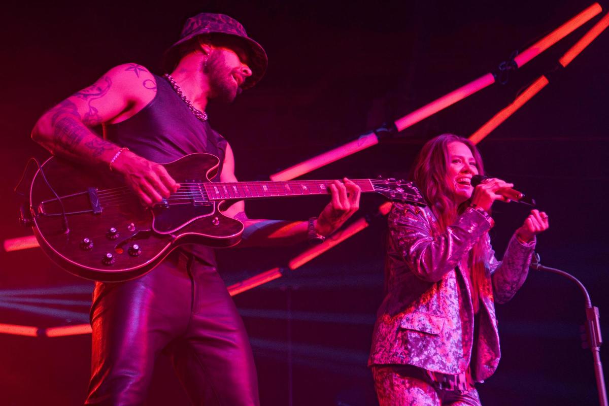 Latin pop duo Jesse & Joy perform at Ace of Spades on Friday, July 14, 2023, in Sacramento as part of their 29-city summer tour.