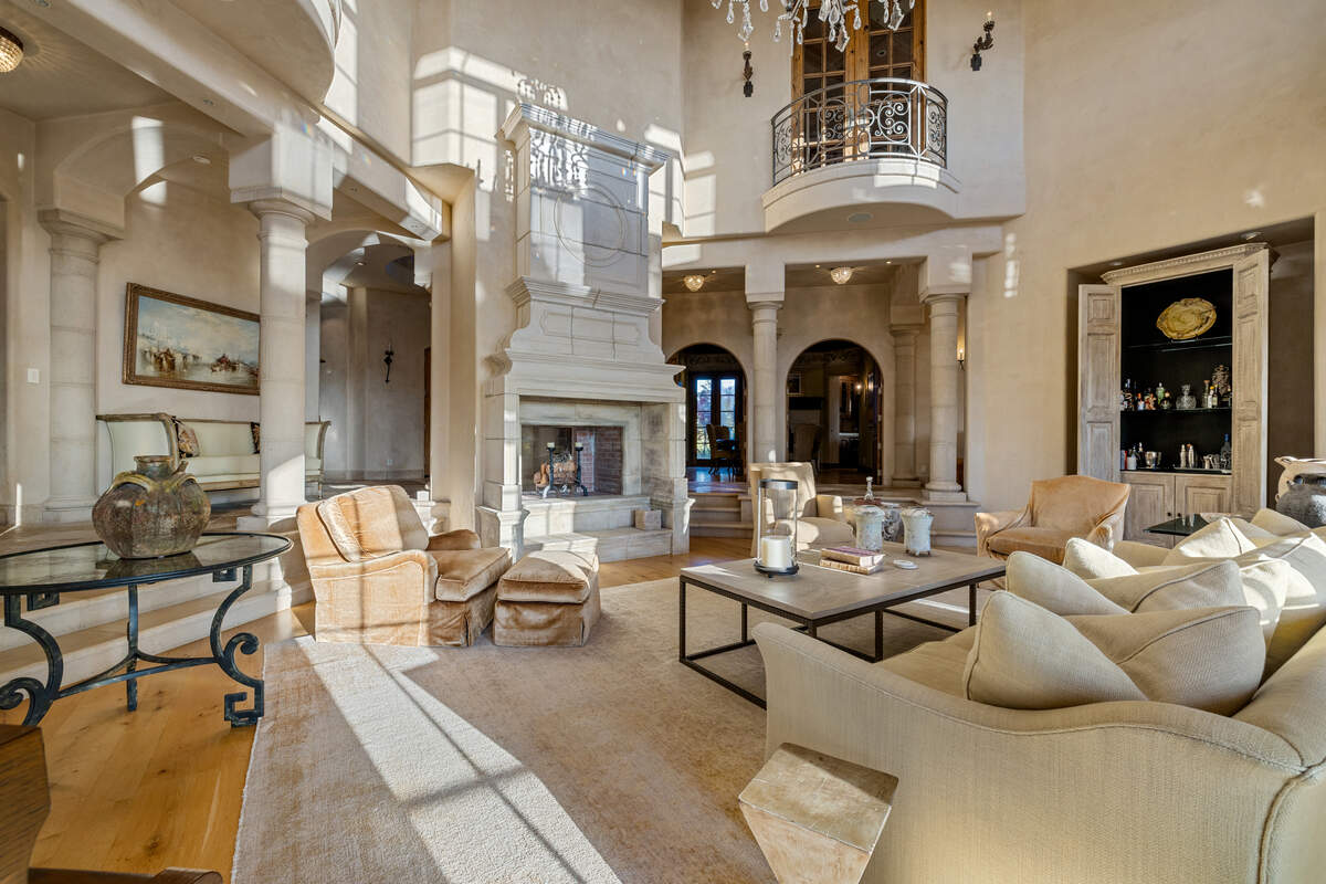 Priced at $3.7 million, the 7,000-square-foot home features Mediterranean warmth, custom European finishes, and seamless indoor-outdoor living.