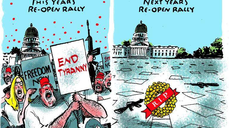 McClatchy editorial cartoons for the week of May 4, 2020