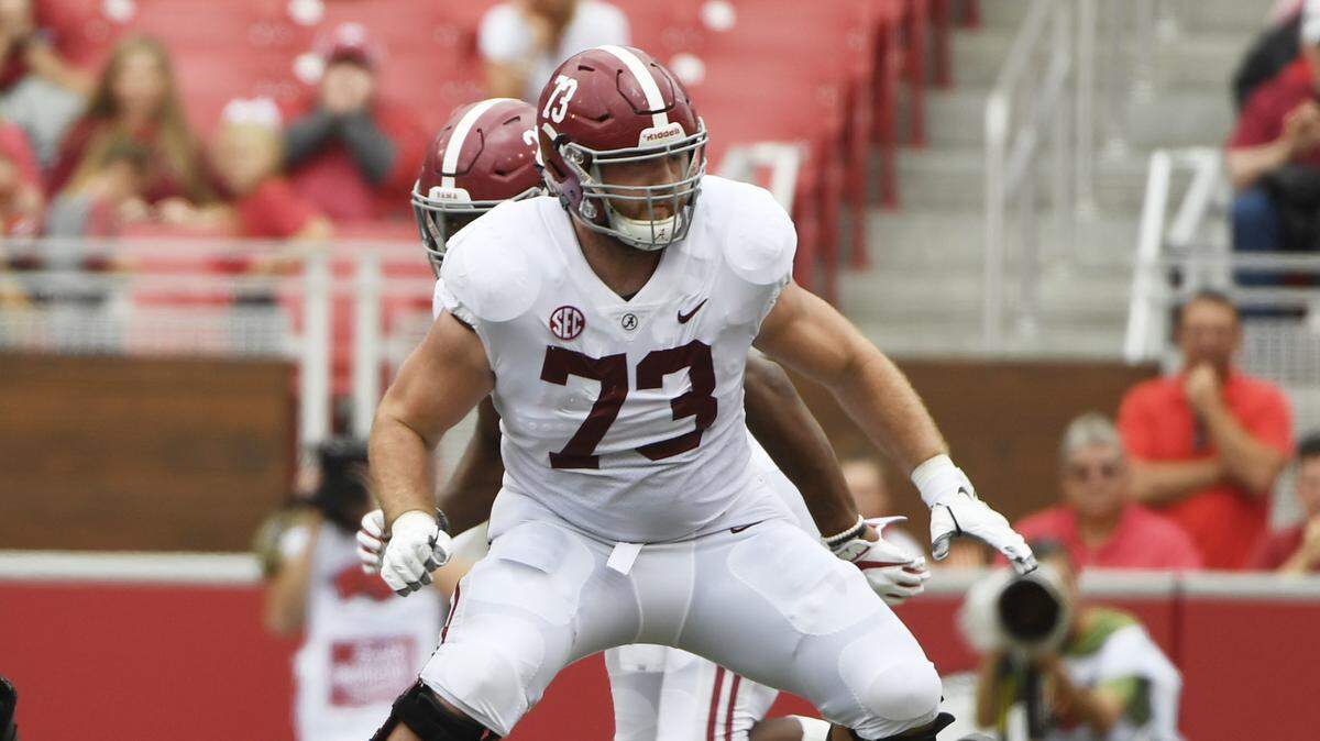 Jonah Williams, a product of Alabama and Folsom High School, is expected to be a high first-round choice in the 2019 NFL draft.