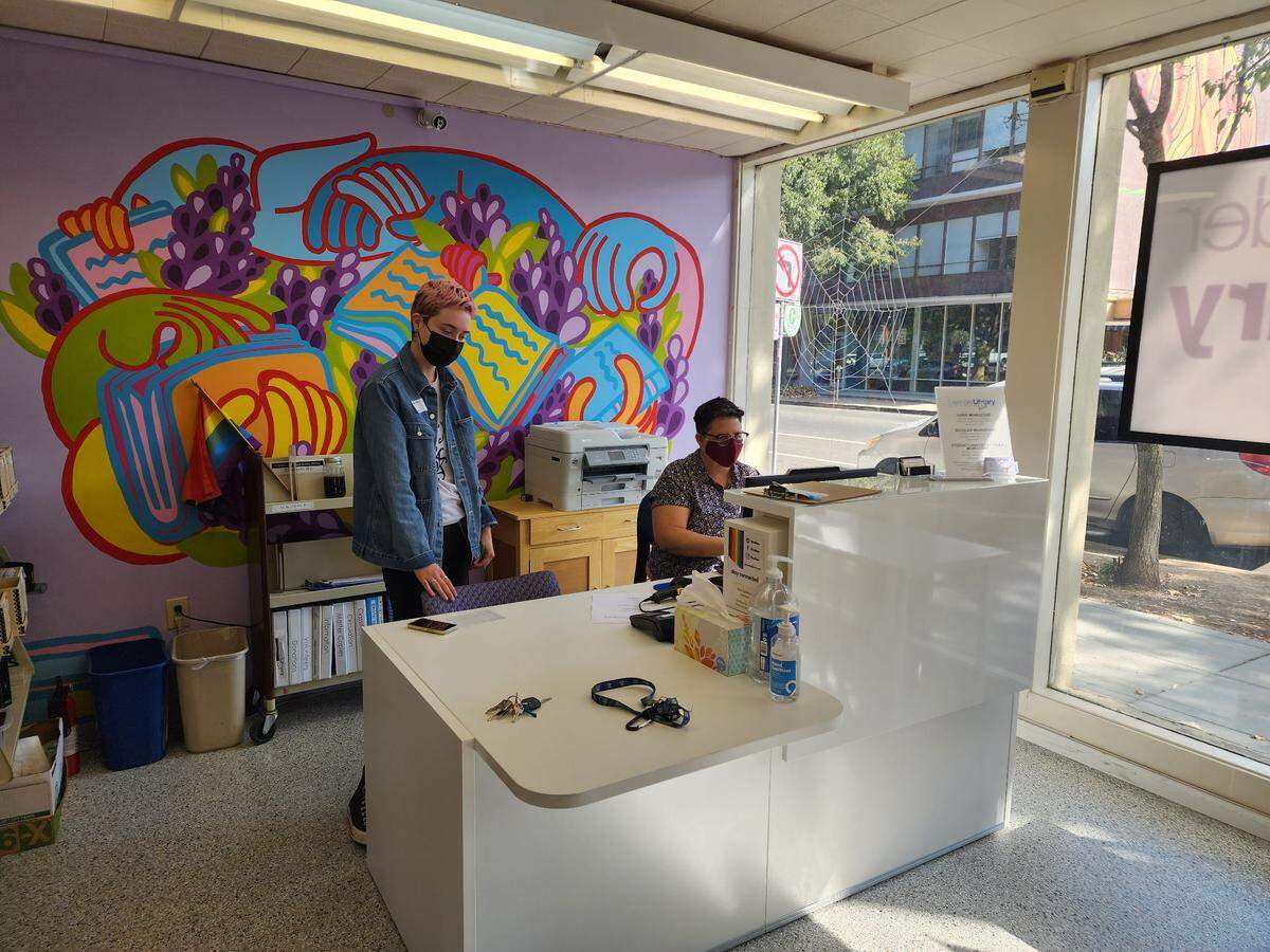 The Lavender Library is a volunteer-run library that archives local LGBTQ+ literature and history.