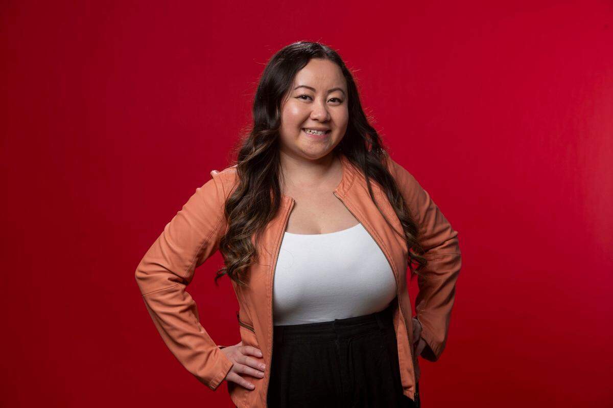 Maikhou Thao, director of movement building initiatives at Everyday Impact Consulting poses for a portrait Sept. 4, 2024, as one of this year’s AAPI Change Makers.