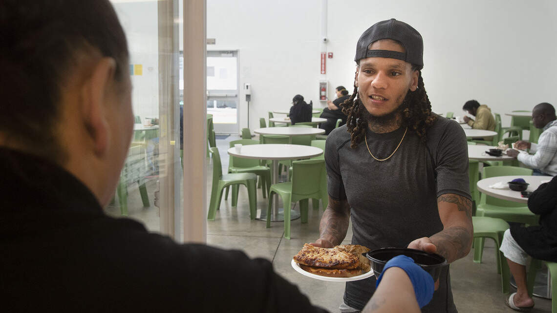 New refrigerator for X Street shelter could help ‘feed the soul’ of its residents