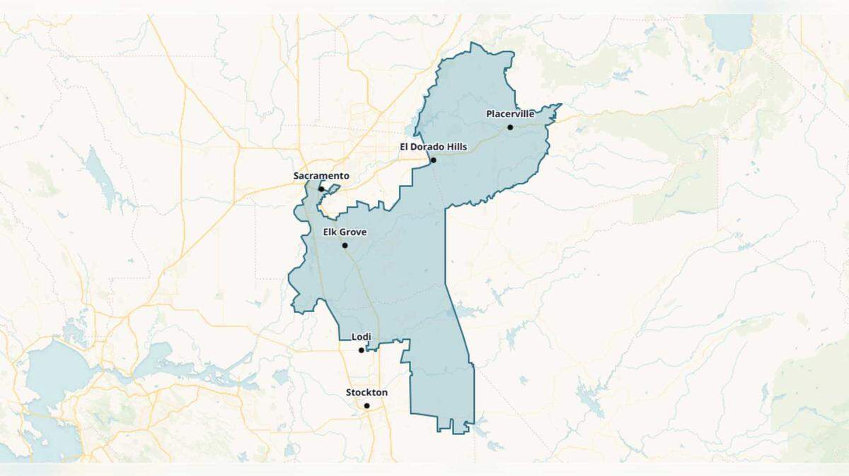 The 7th Congressional District of California in the U.S. House of Representatives.