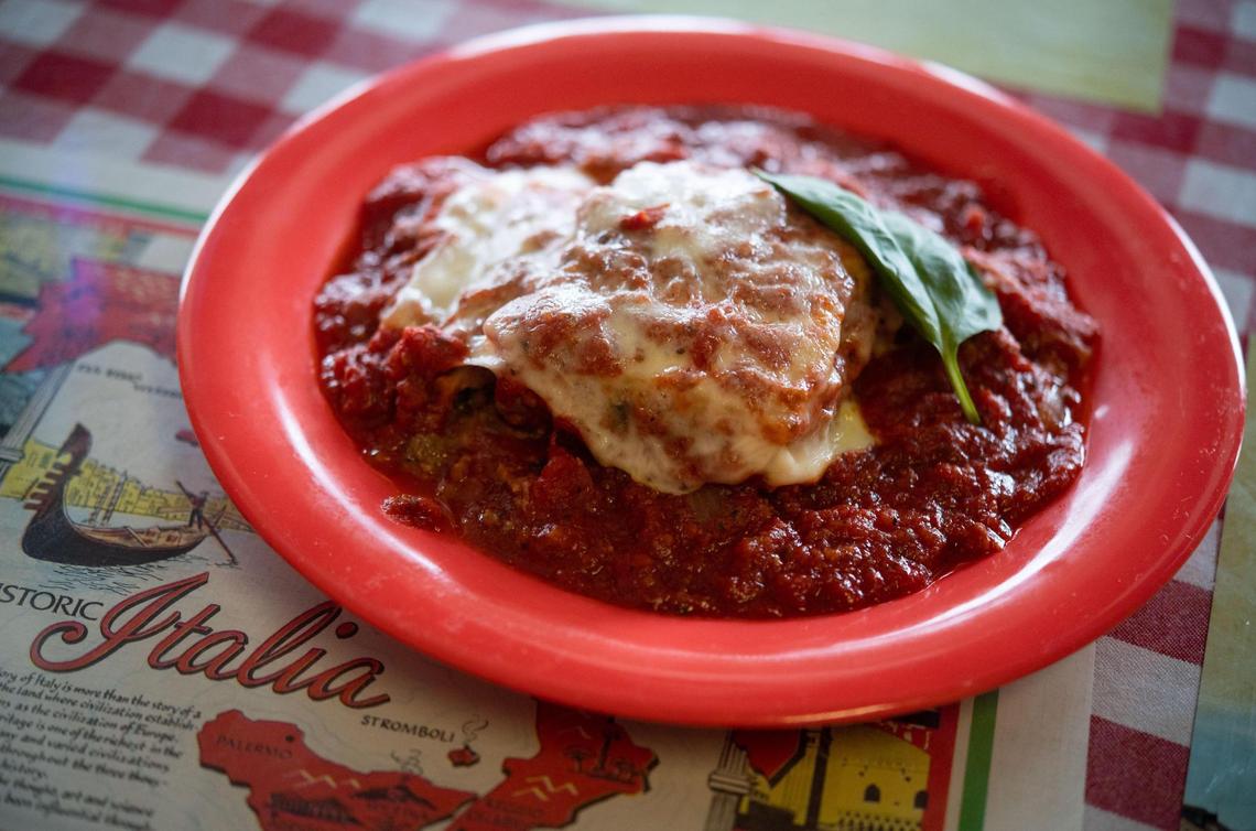 Anthony’s Italian Cuisine’s lasagna is one of the most popular dinners at the Sacramento restaurant.