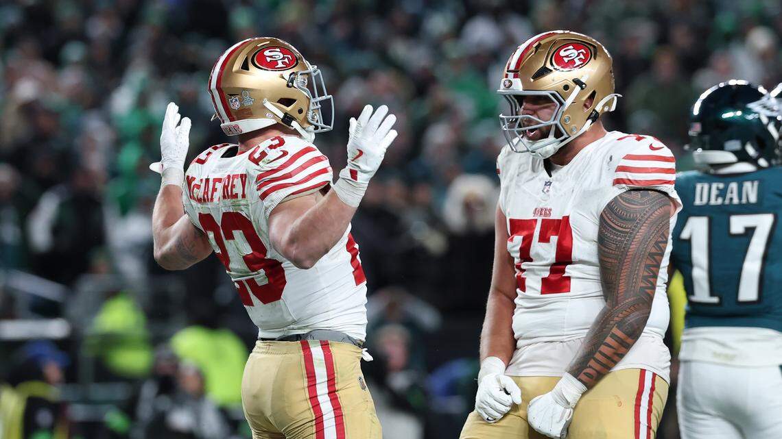 Takeaways: 49ers continue high-wire act with win over Eagles in wild-card round