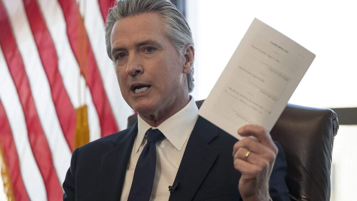 Newsom reflects on testy relations with press after signing local news bill
