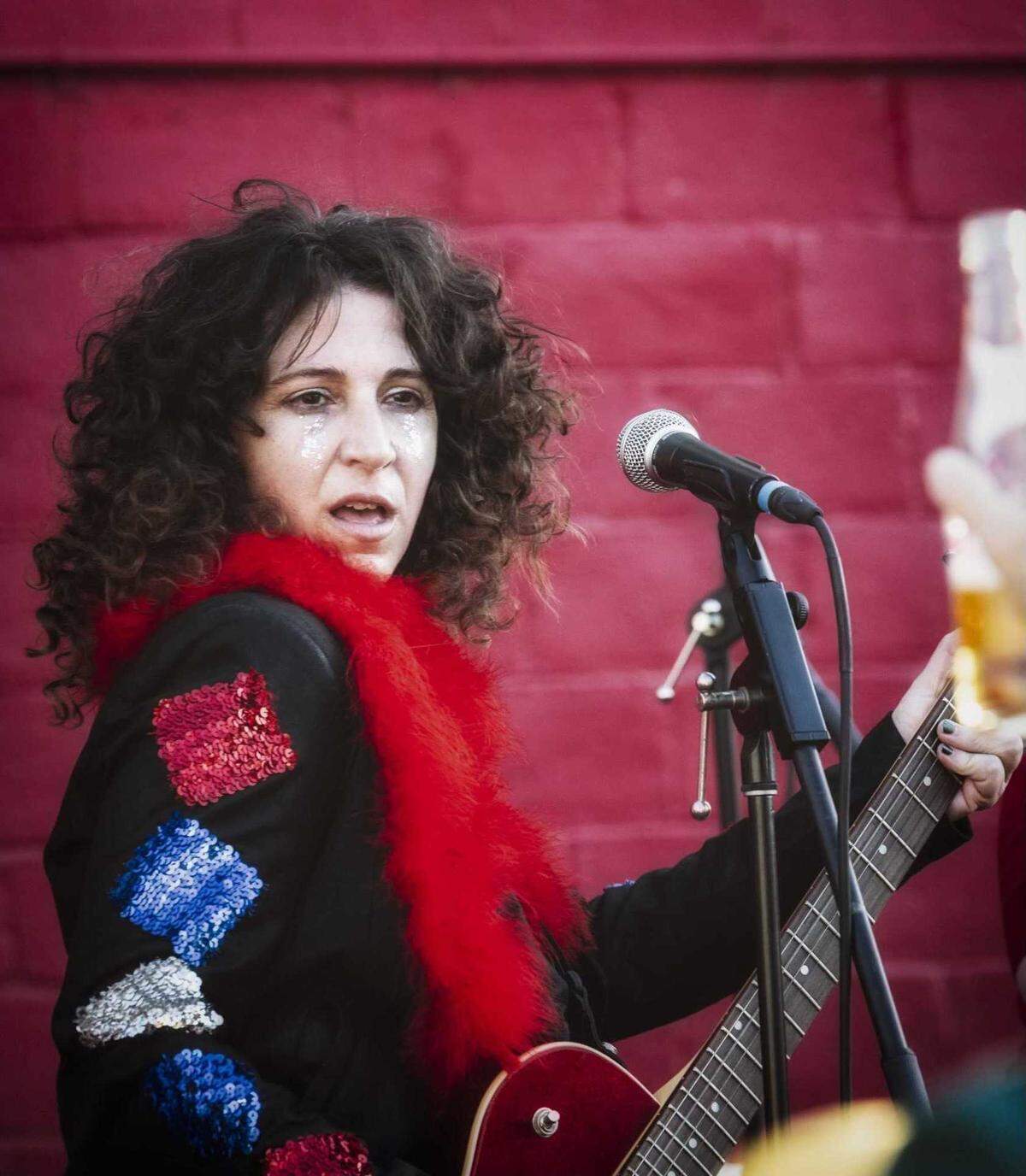Lory Gil performs as Mark Bolan of T. Rex at the 2024 Sac Halloween Show. Catch the 2025 event on May 24 at the Red Museum