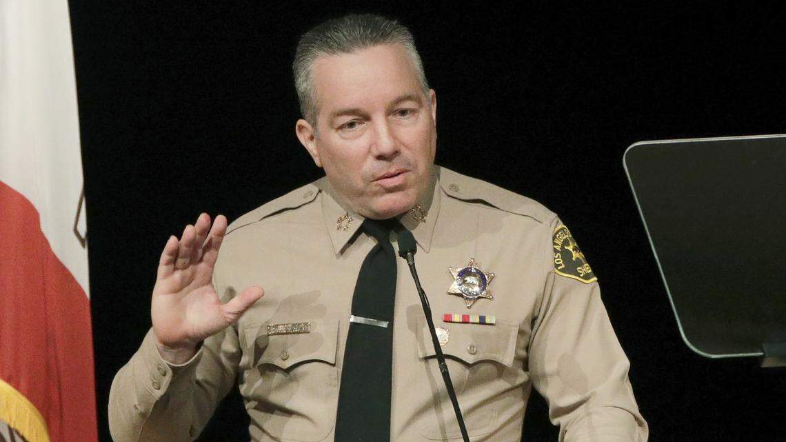 Several controversial, high-profile sheriffs are up for reelection next year, including Los Angeles County Sheriff Alex Villanueva, seen here.