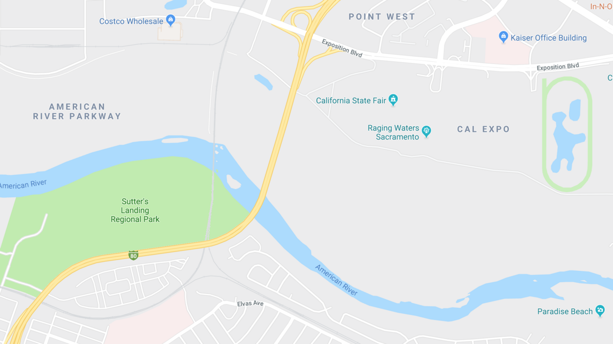 The body of a person who drowned in American River was found near Cal Expo