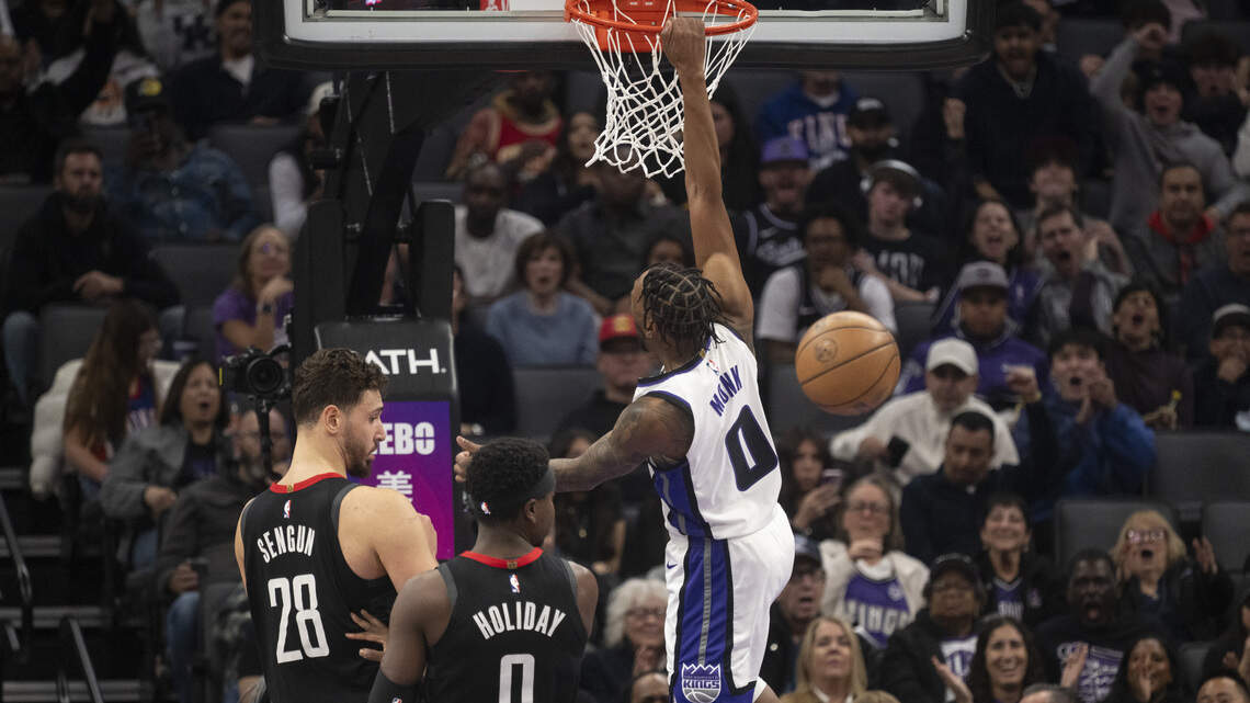 Malik Monk verhilft den Sacramento Kings mit einem Sieg gegen die Rockets ...