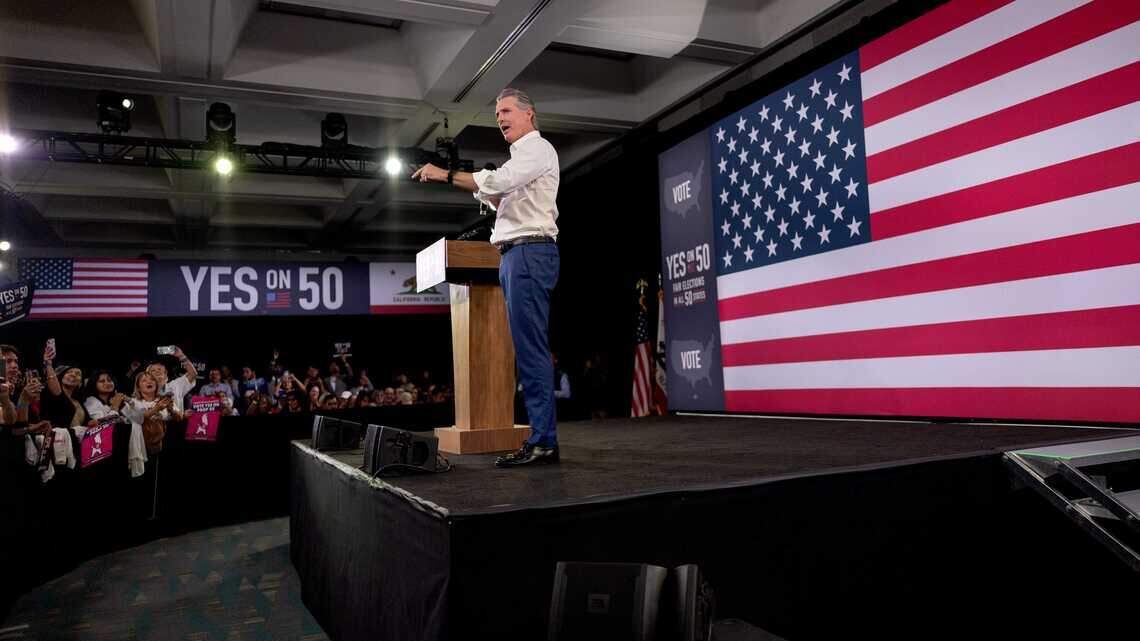 Aprobación de la Proposición 50 de California consolida a Gavin Newsom como líder demócrata a nivel nacional.