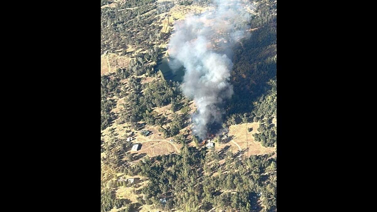 A four-acre fire prompted evacuation orders Thursday in the Dobbins area of Yuba County, sheriff’s officials and Cal Fire said.