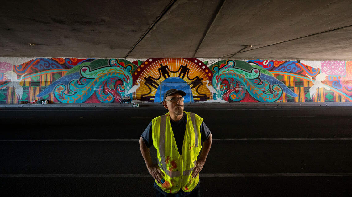 How a Sacramento mural heals 60-year-old wounds from a freeway that divided neighborhoods