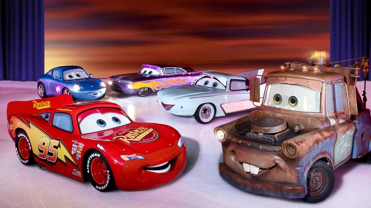 Props representing the Disney movie “Cars” will be on the ice for Disney On Ice’s shows this week in Sacramento.