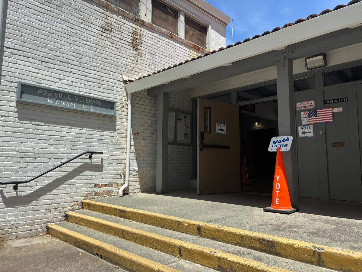 Roseville’s Veterans Memorial Hall was open on Tuesday, June 2, 2026, for Placer County residents to vote in the 2026 primary election.