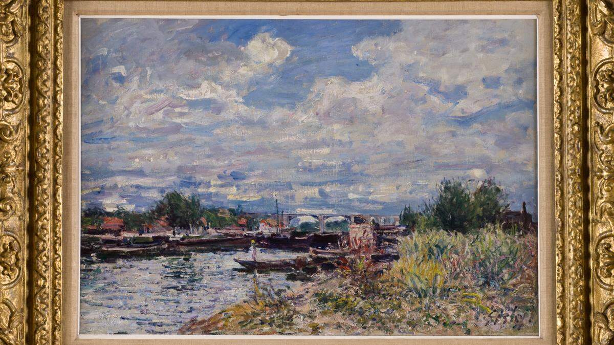 Alfred Sisley’s “The Loing at Saint-Mammès” will be among the paintings featured at the Crocker Art Museum.