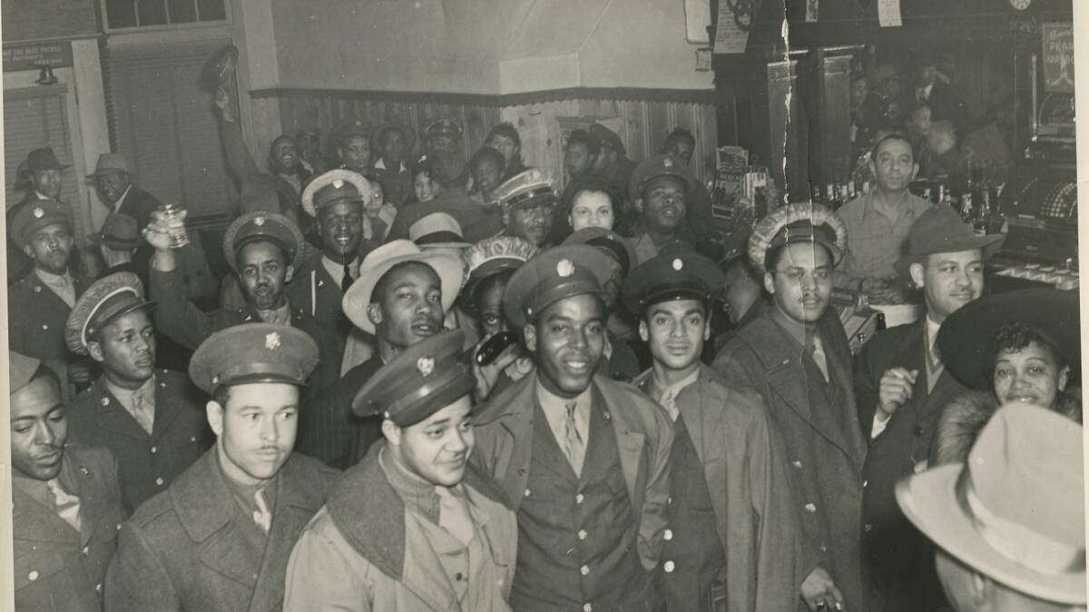 The Zanzibar Club was a legendary Black owned nightclub located at the corner of 6th and Capitol, featuring performers that ranged from local musicians to some of the legends of jazz. During World War II, Black servicemen found a home away from home at the Zanzibar. The building was demolished in the first wave of development, in approximately 1954-55.
