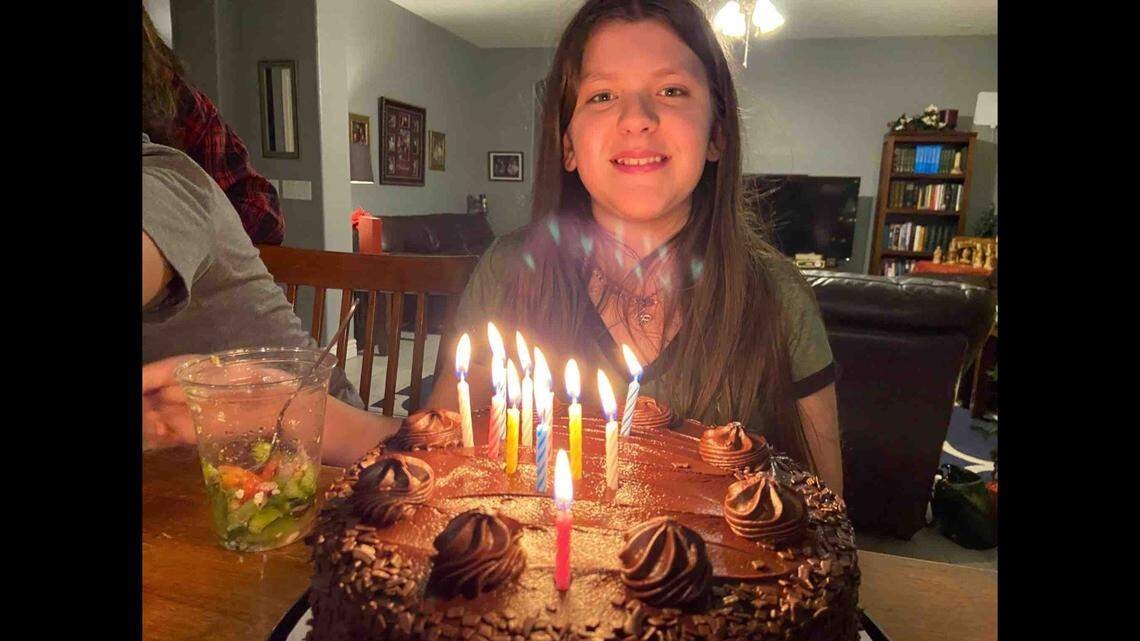 A man yanked the steering wheel of a car while in an argument with his girlfriend, causing a crash that killed 11-year-old Arianna Gannon in Arizona, officials said. (Photo from GoFundMe)