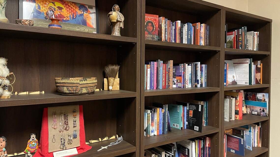 Middle School in Woodland opens Native American library. It’s one of a kind