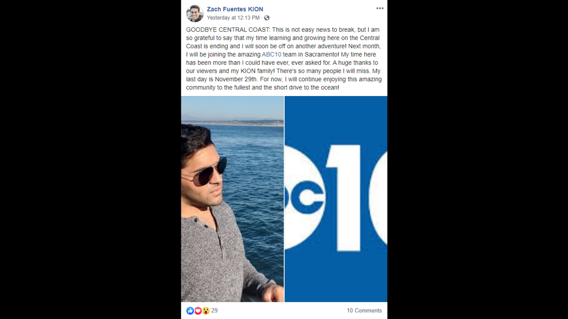 Newest ABC10 anchor, from Central Coast, marks latest change in Sacramento TV