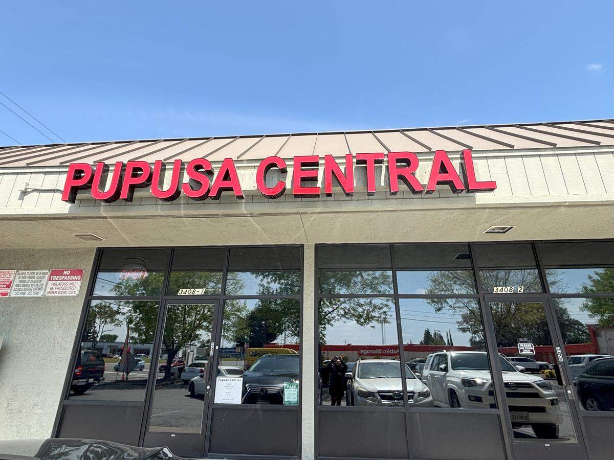 Pupusas Central stands at 3408 Northgate Blvd., Suite 1, in Sacramento.
