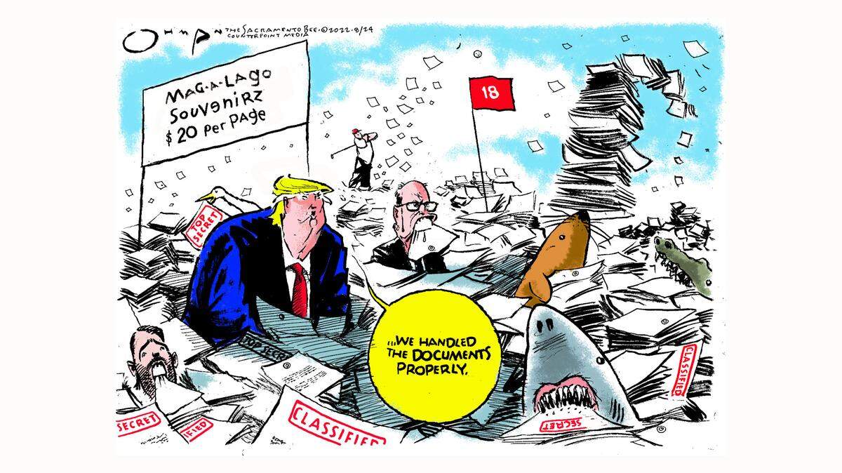 Jack Ohman: Paper flow ...